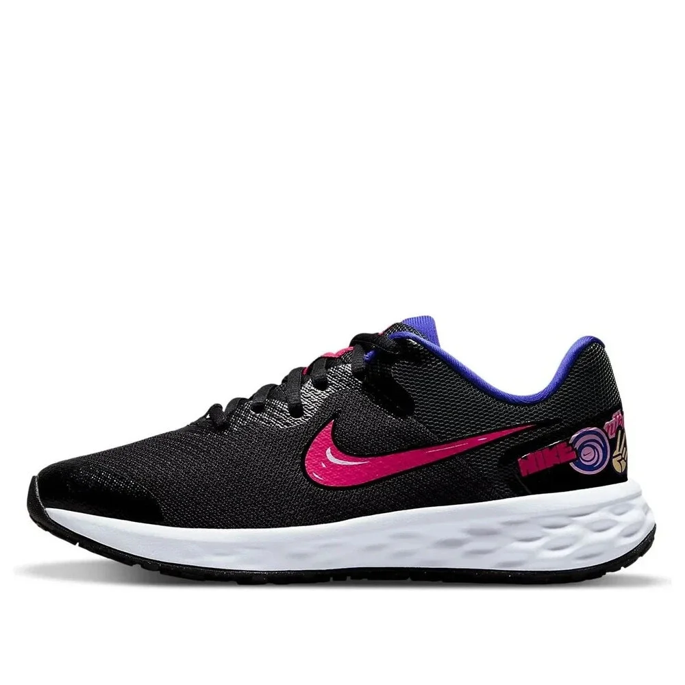 Nike Revolution 6 SE DD1104-013 Sneakers Kids US 4.5 Black Running Shoes RHS9340
